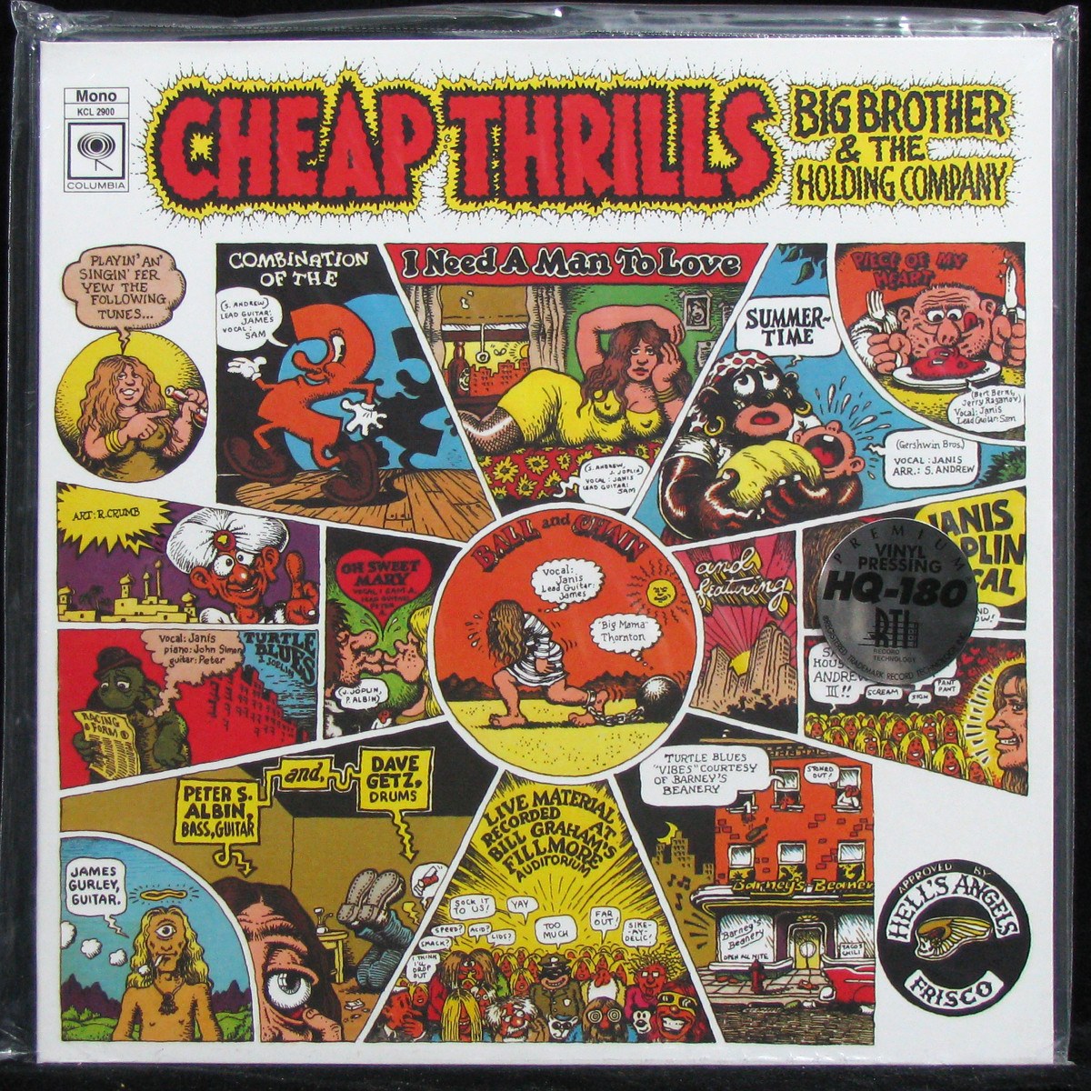 LP Big Brother & Holding Company — Cheap Thrills (mono) фото