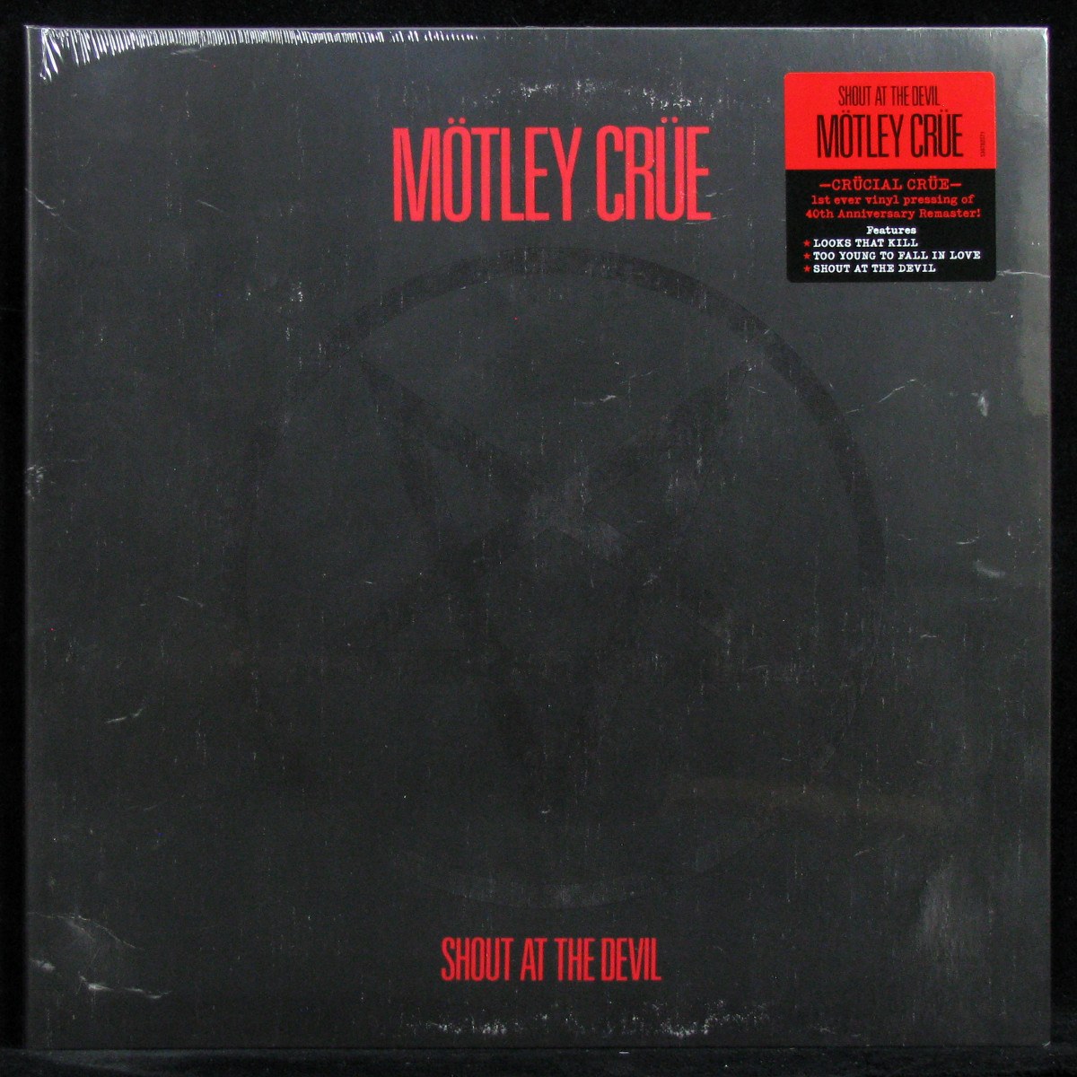 LP Motley Crue — Shout At The Devil фото
