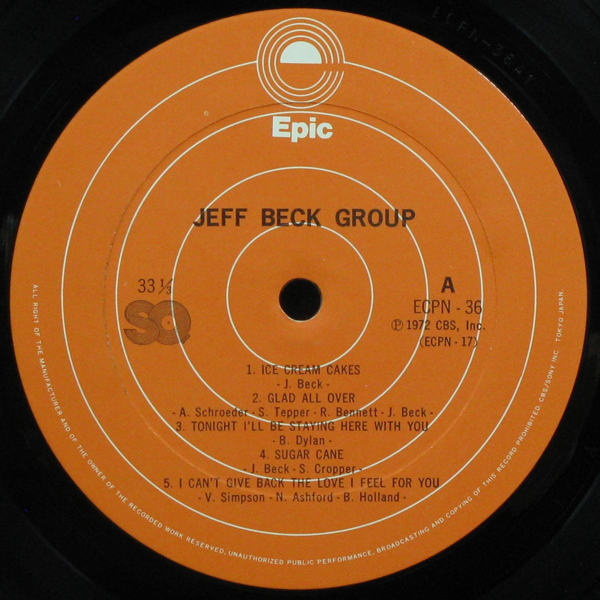LP Jeff Beck Group — Jeff Beck Group фото 3
