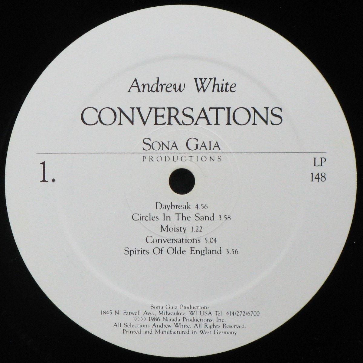 LP Andrew White — Conversations фото 2