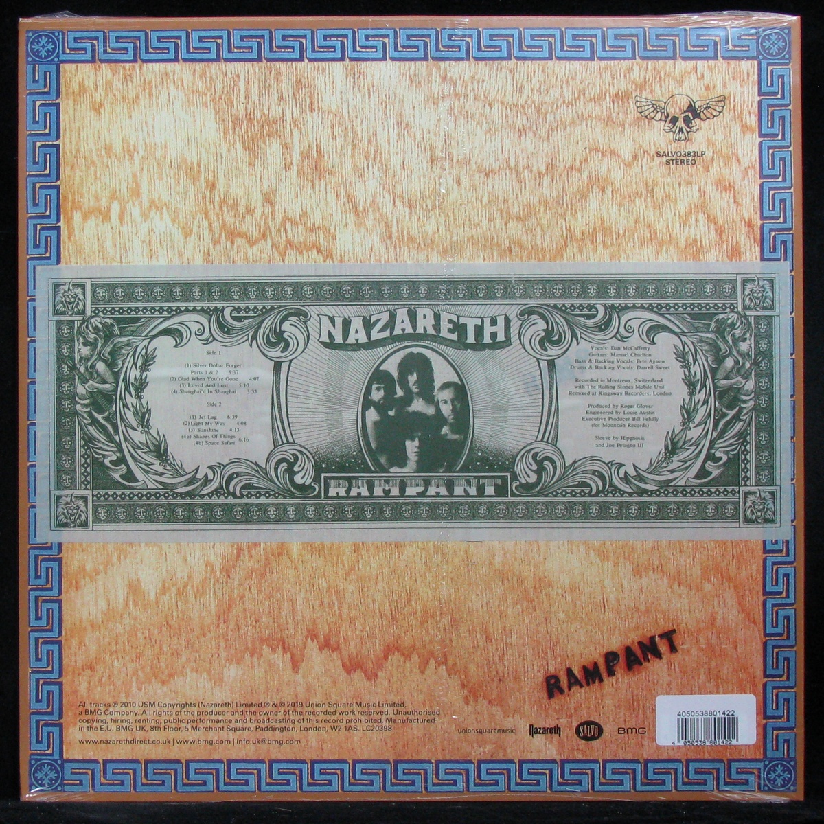 LP Nazareth — Rampant (coloured vinyl) фото 2