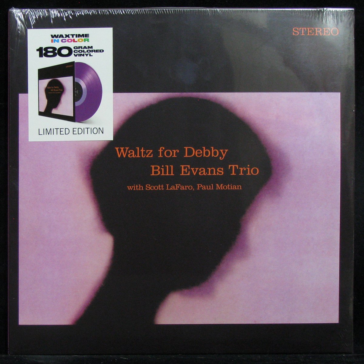 LP Bill Evans — Waltz For Debby (coloured vinyl) фото