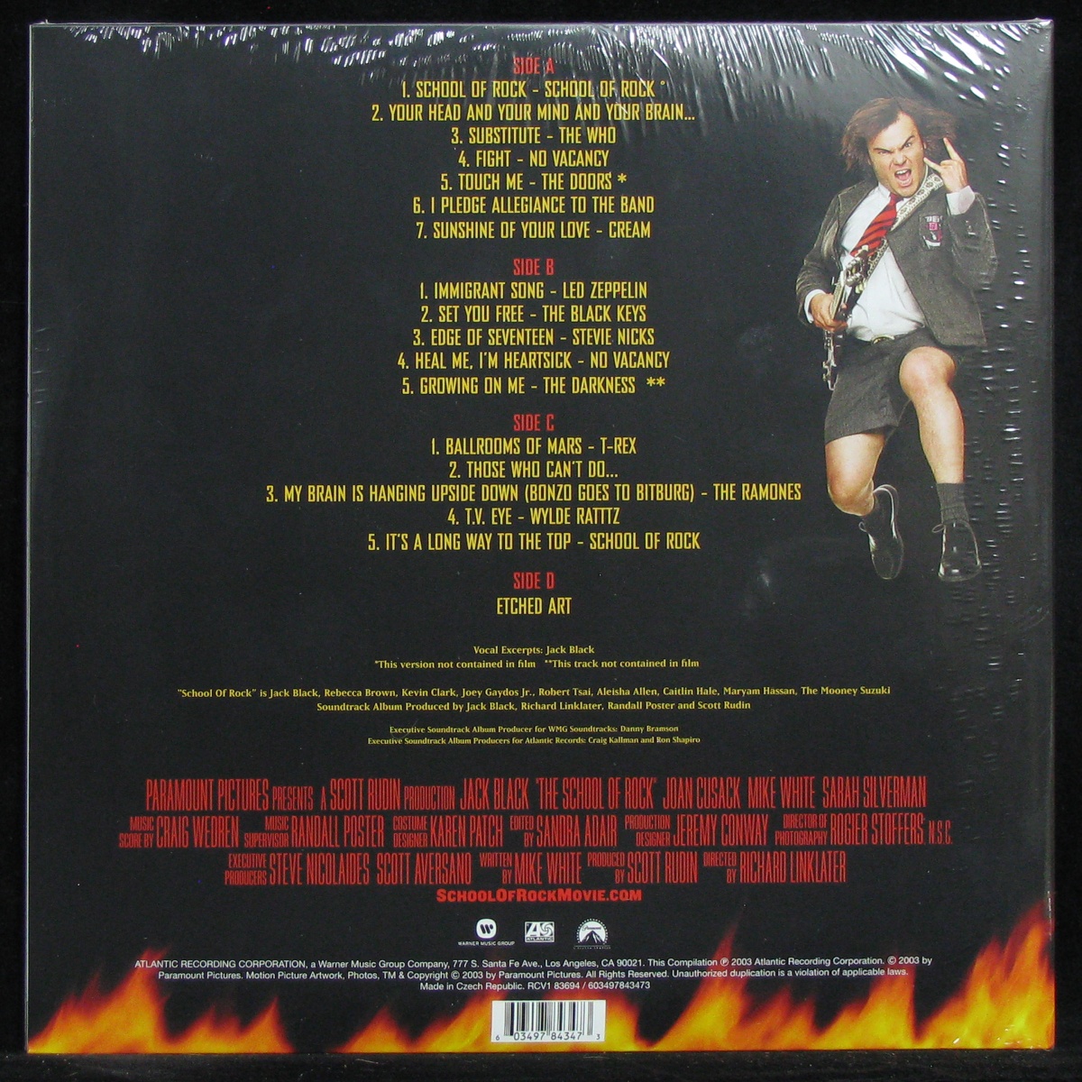 LP Soundtrack — School Of Rock (2LP, coloured vinyl) фото 2