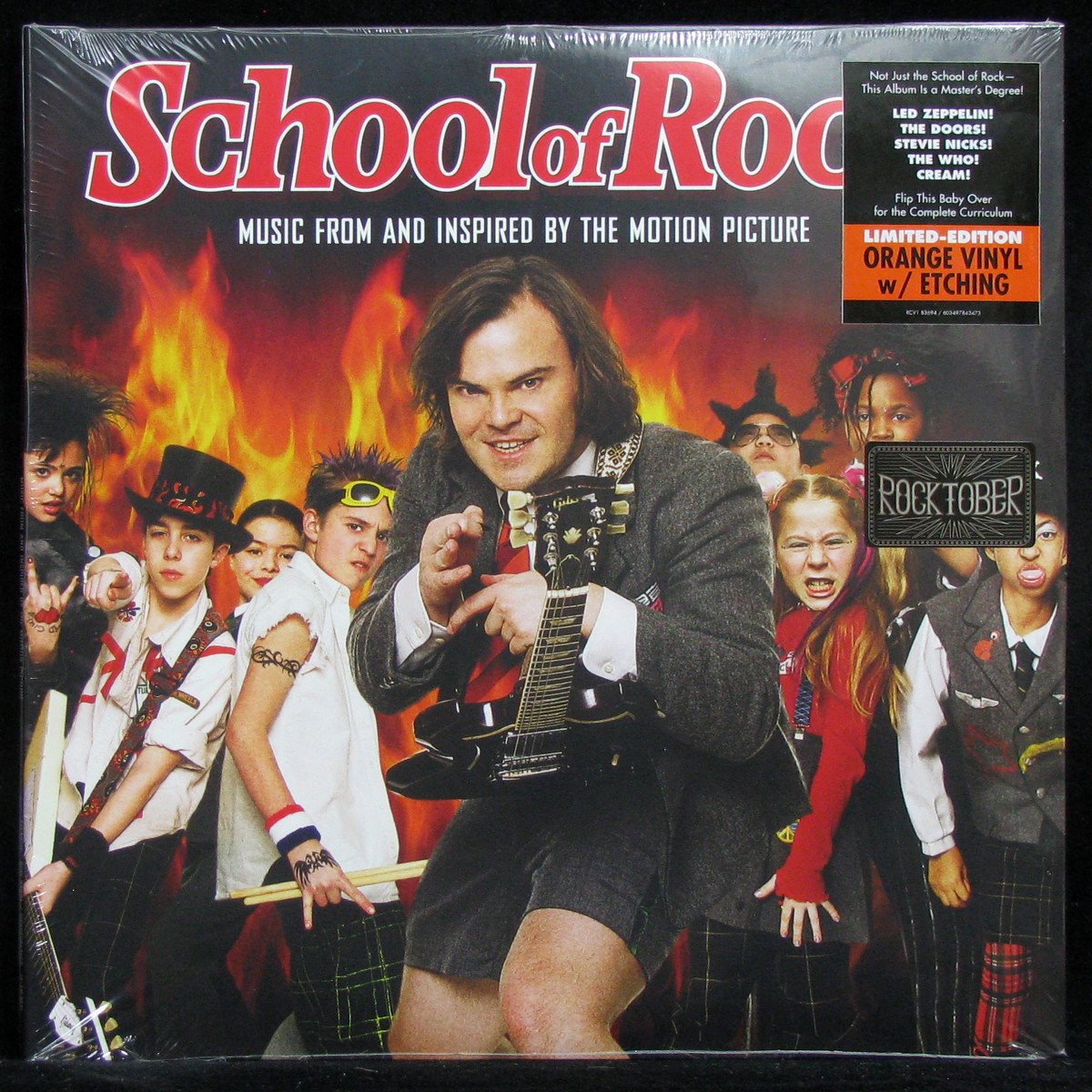 LP Soundtrack — School Of Rock (2LP, coloured vinyl) фото