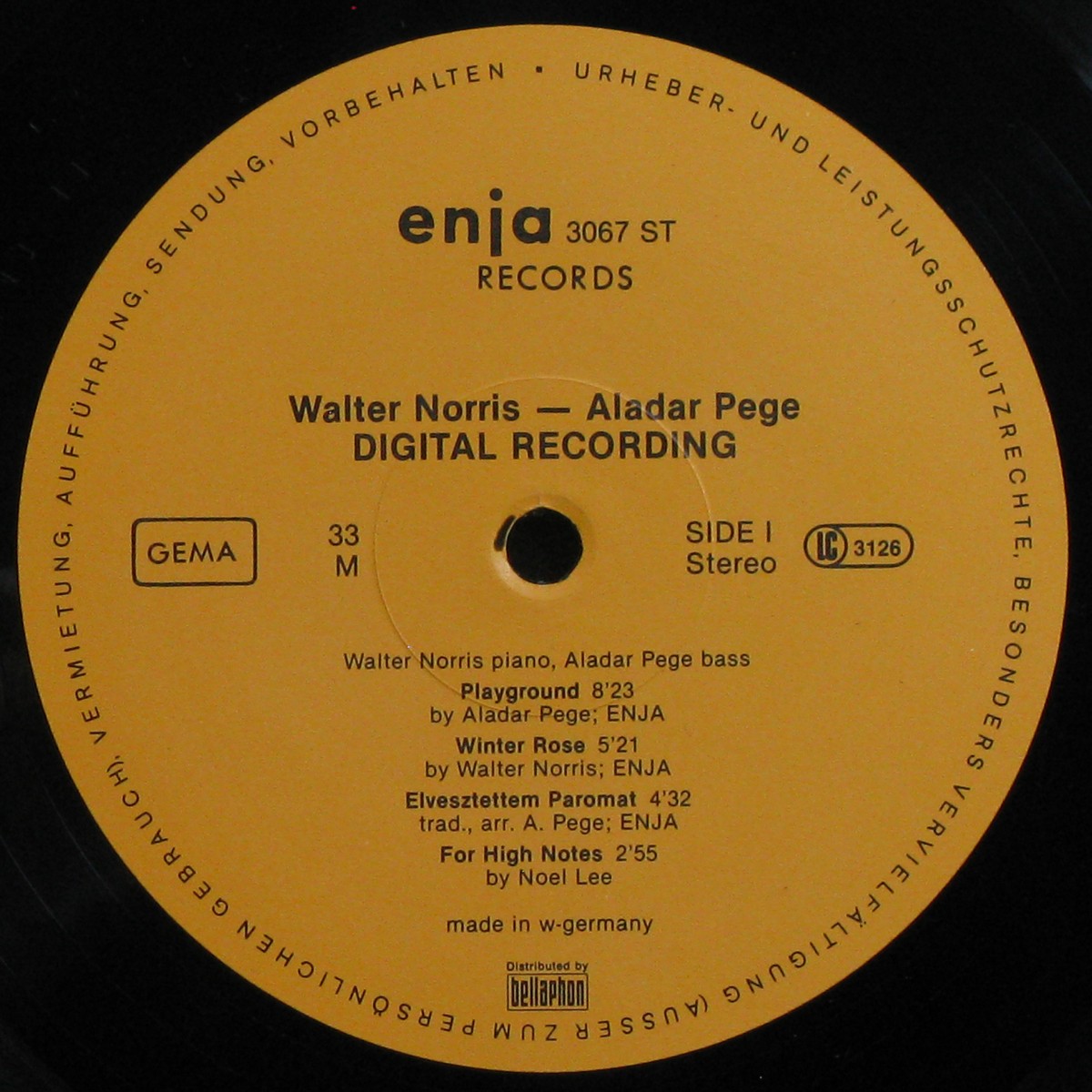 LP Walter Norris / Aladar Pege — Winter Rose фото 2