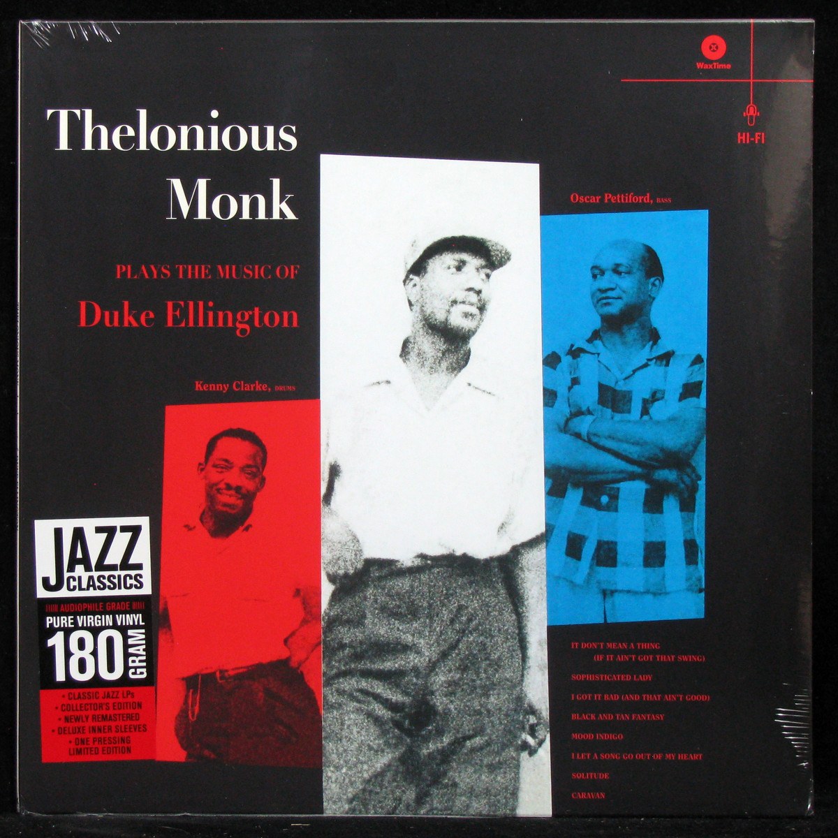 LP Thelonious Monk — Thelonious Monk Plays Duke Ellington (mono) фото