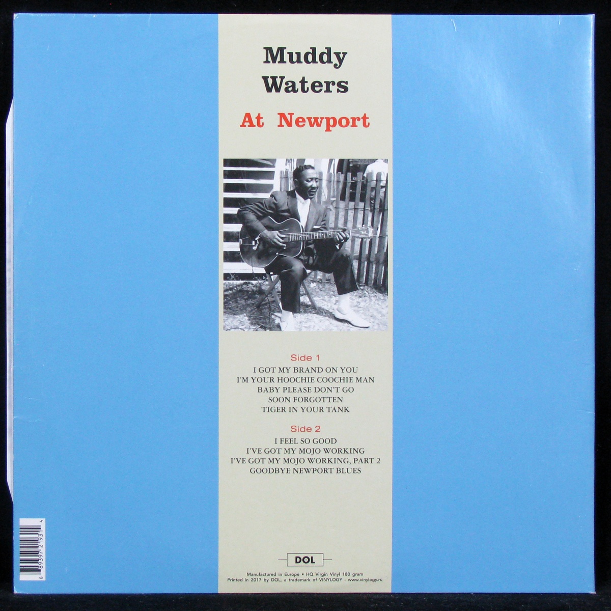 LP Muddy Waters — Muddy Waters At Newport 1960 фото 2