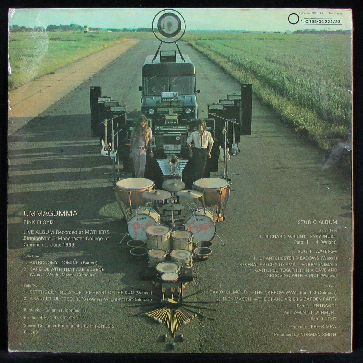 LP Pink Floyd — Ummagumma (2LP) фото 2