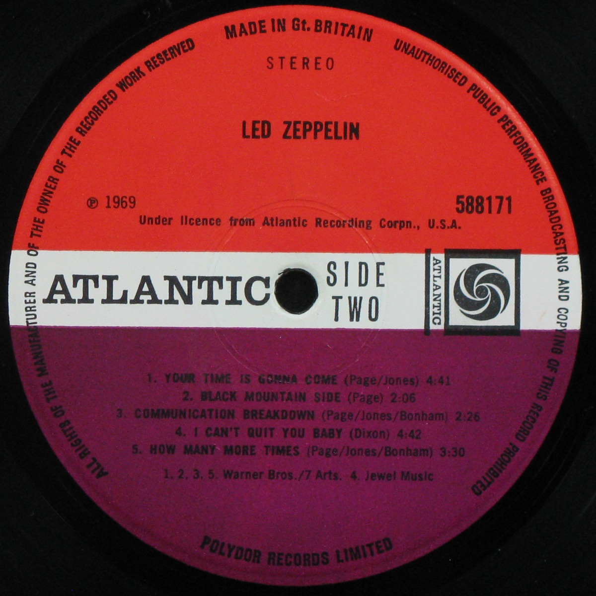 LP Led Zeppelin — Led Zeppelin фото 4