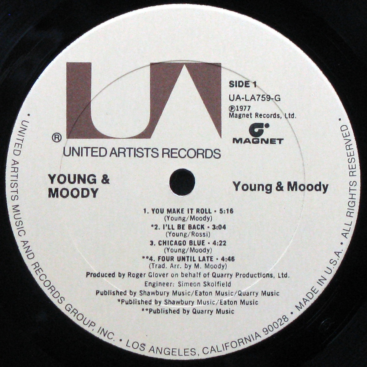 LP Young & Moody — Young & Moody фото 2