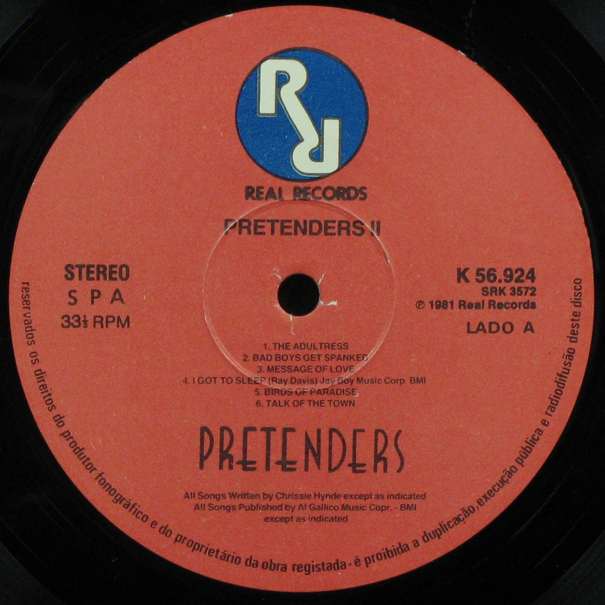 LP Pretenders — Pretenders II фото 2