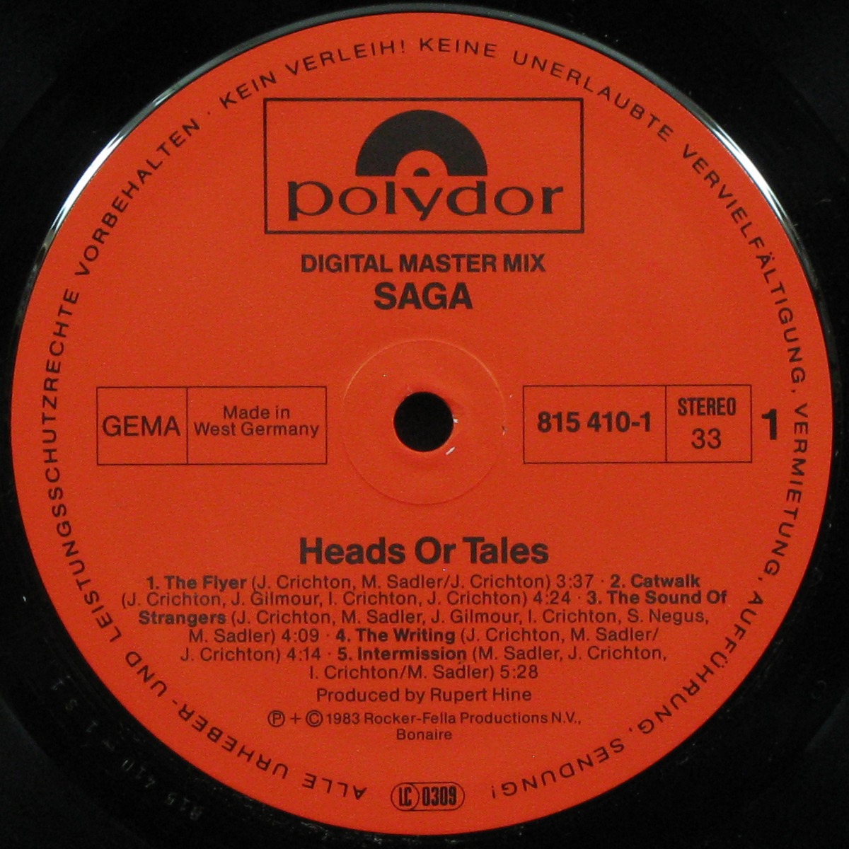 LP Saga — Heads Or Tales фото 2