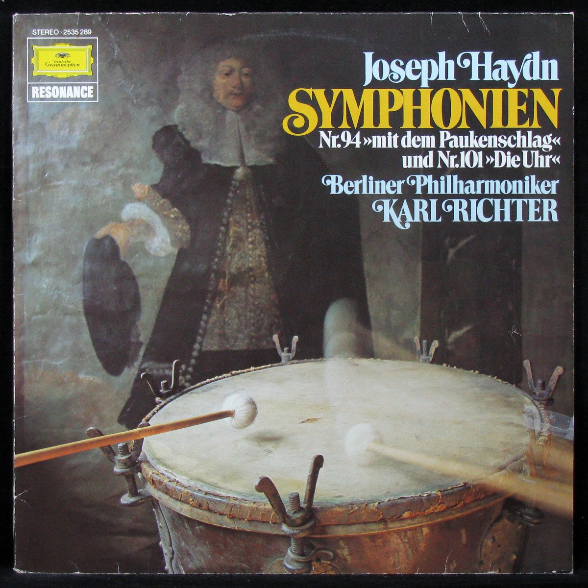 LP Karl Richter — Haydn: Symphonies No.94, 'Surprise' Ans No.101, 'Clock' фото