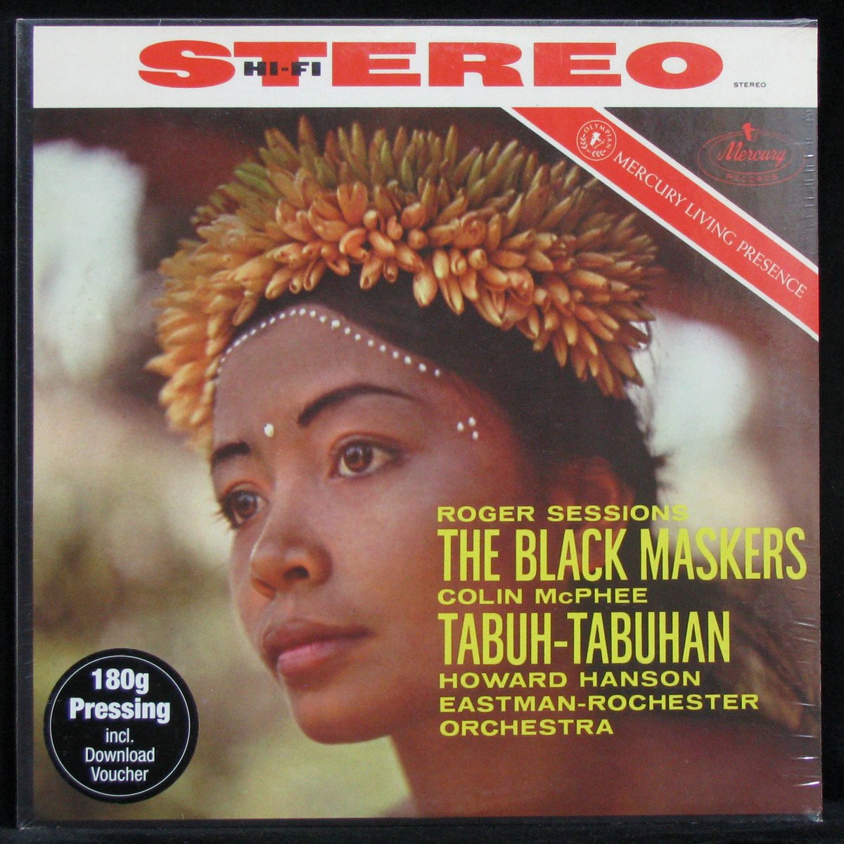 LP Howard Hanson — McPhee / Sessions: Black Maskers / Tabuh-Tabuhan фото