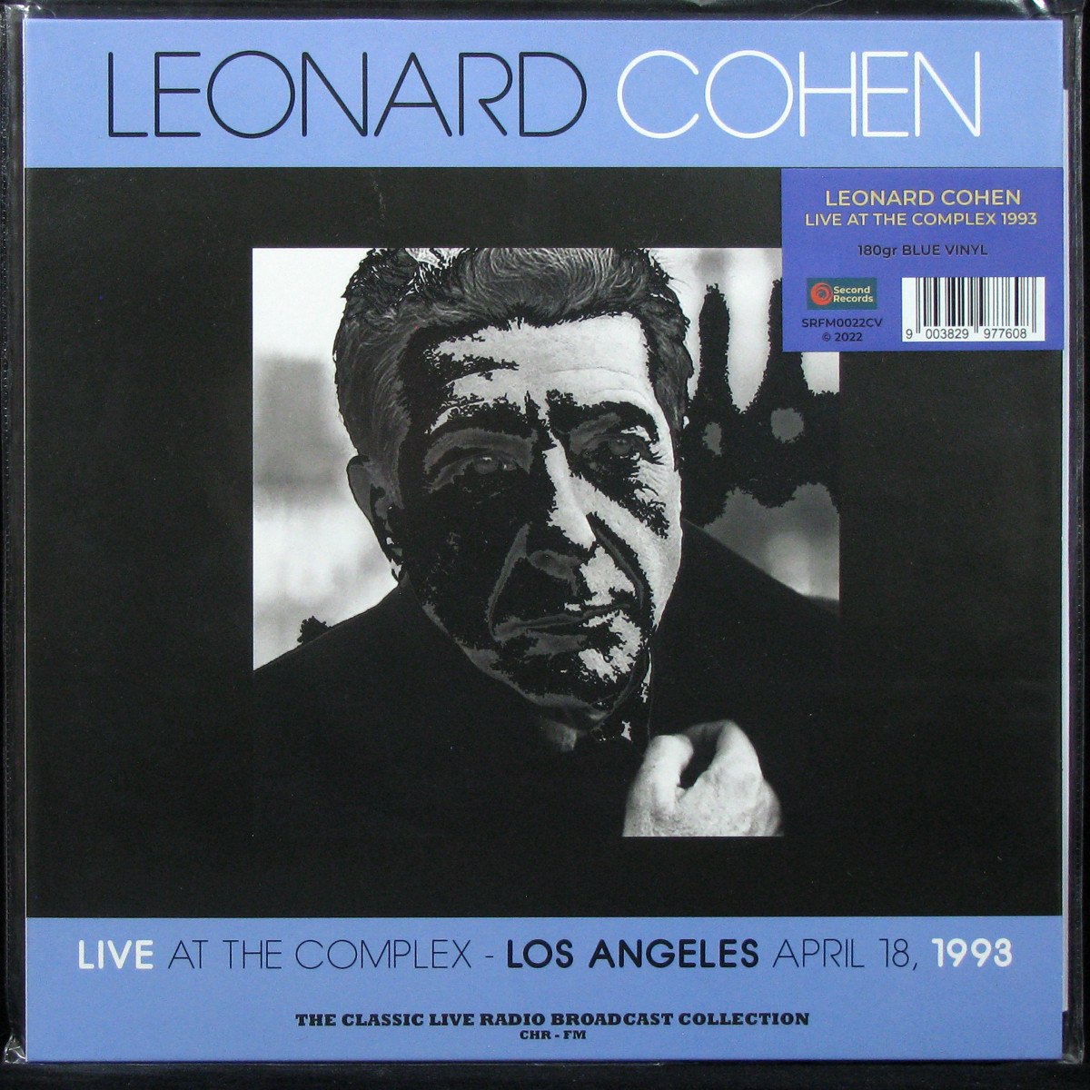 LP Leonard Cohen — Live At The Complex - Los Angeles April 18, 1993 (coloured vinyl) фото
