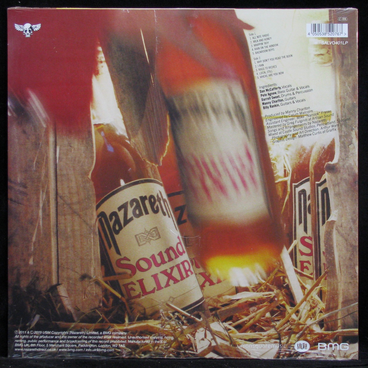 LP Nazareth — Sound Elixir (coloured vinyl) фото 2