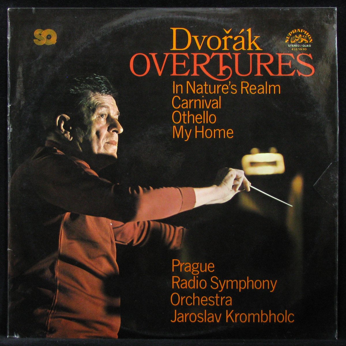 LP Jaroslav Krombholc — Dvorak Overtures фото