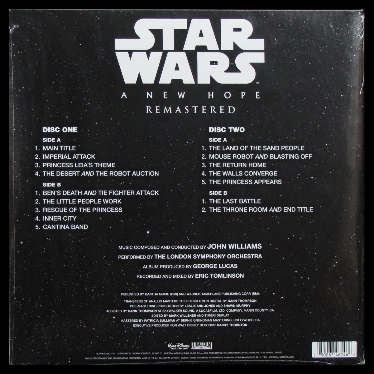 LP John Williams — Star Wars: A New Hope (2LP) фото 2