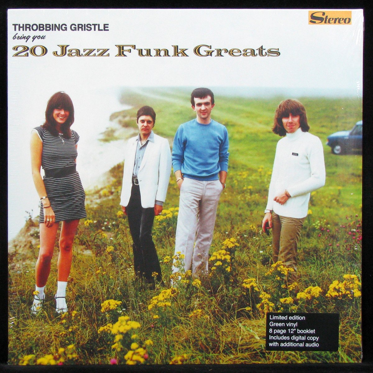 LP Throbbing Gristle — 20 Jazz Funk Greats (coloured vinyl, + booklet) фото