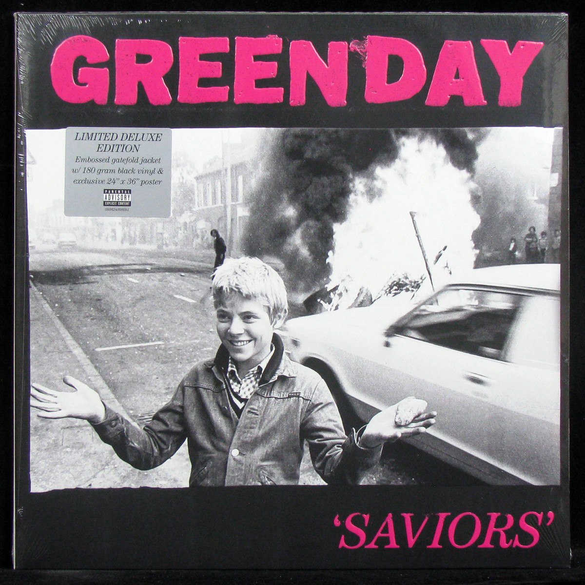 LP Green Day — Saviors (Limited Edition) (+ poster) фото