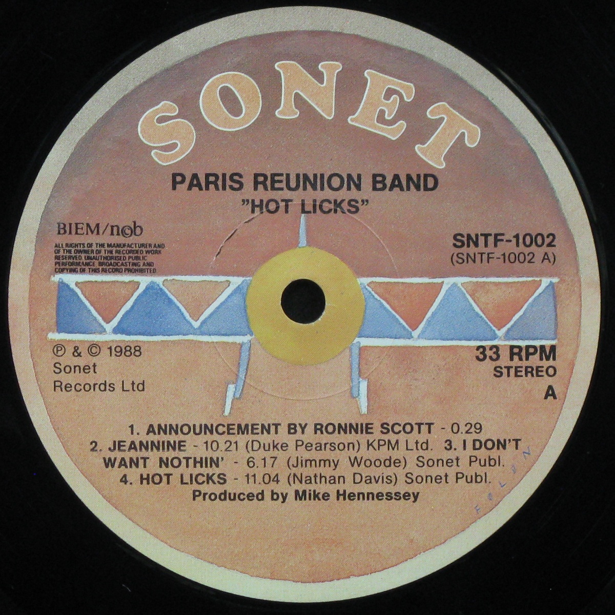 LP Paris Reunion Band — Hot Licks фото 2
