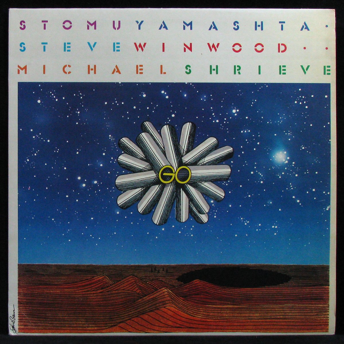 LP Stomu Yamashta / Steve Winwood / Michael Shrieve — Go фото