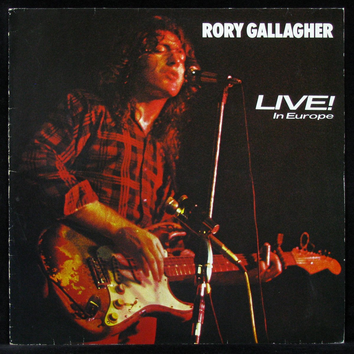 LP Rory Gallagher — Live! In Europe фото
