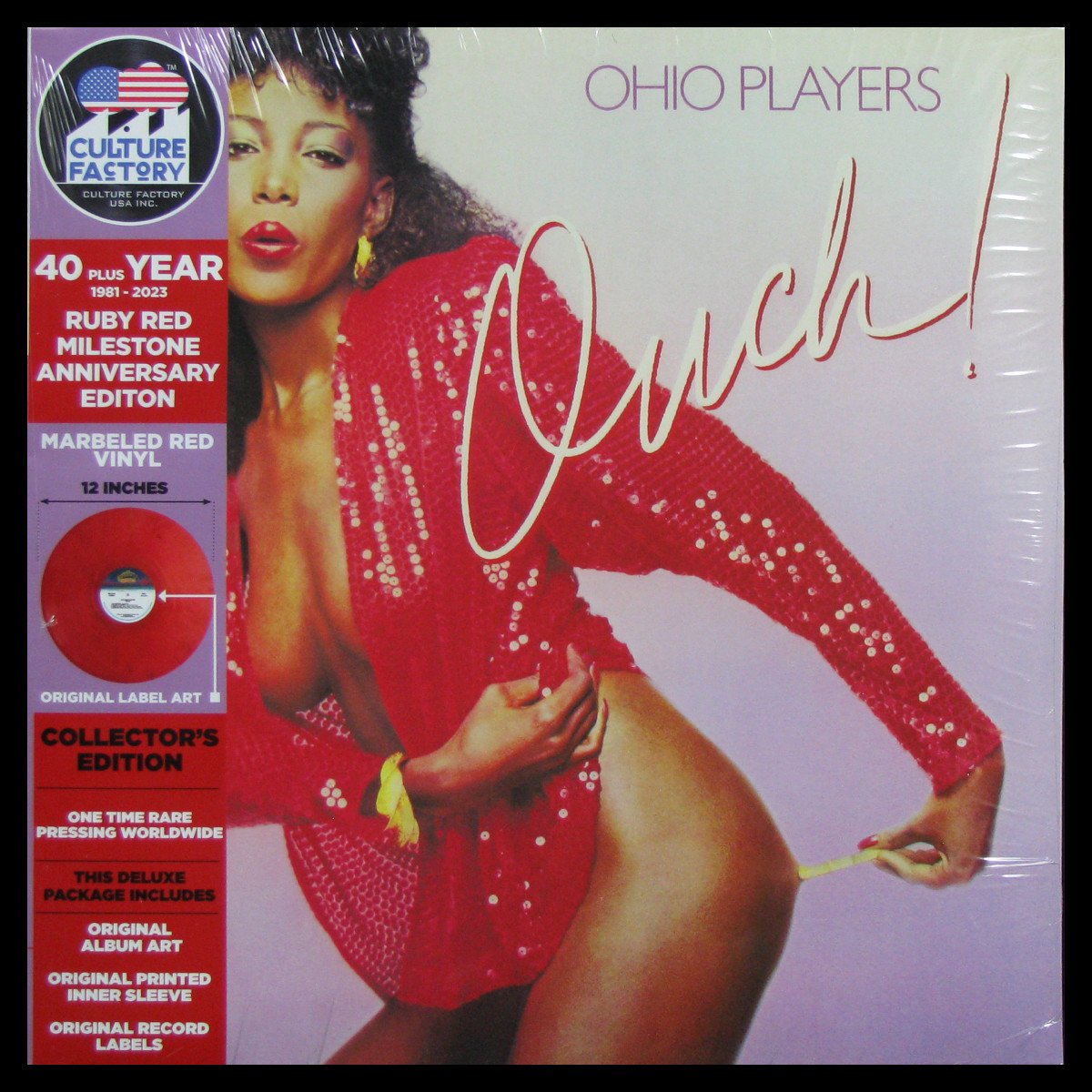 LP Ohio Players — Ouch! (+ obi, coloured vinyl) фото