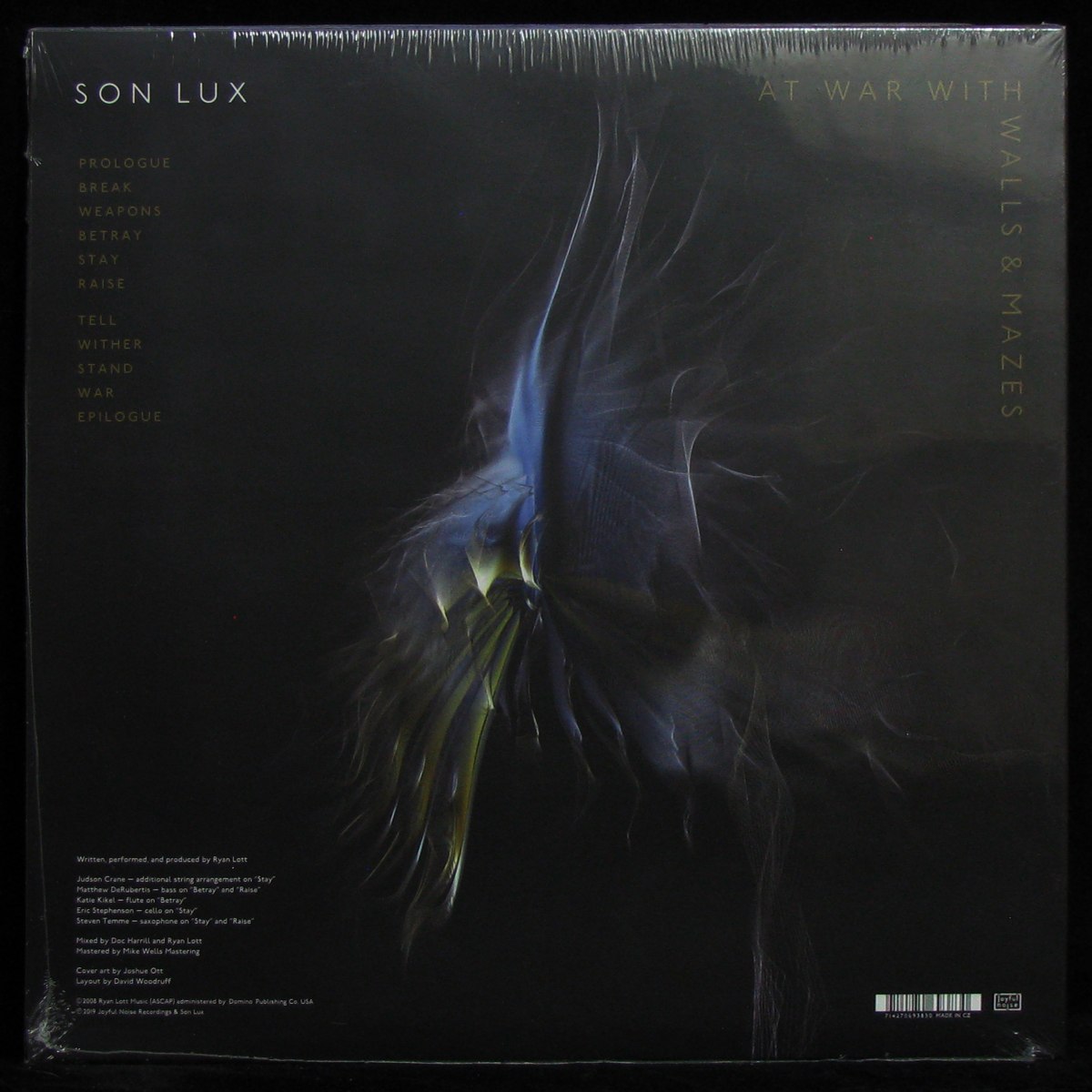 LP Son Lux — At War With Walls And Mazes (coloured vinyl) фото 2