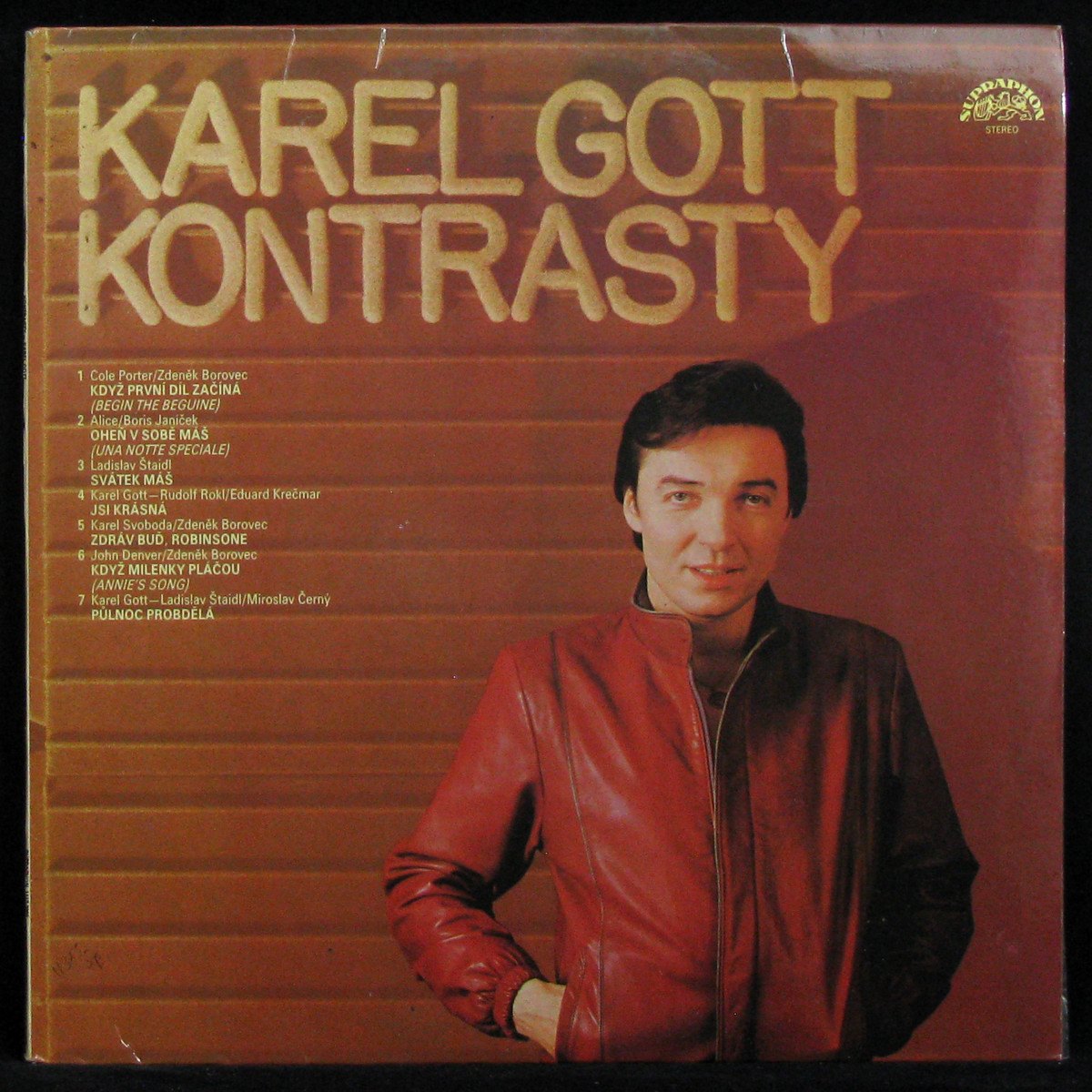 LP Karel Gott — Kontrasty фото