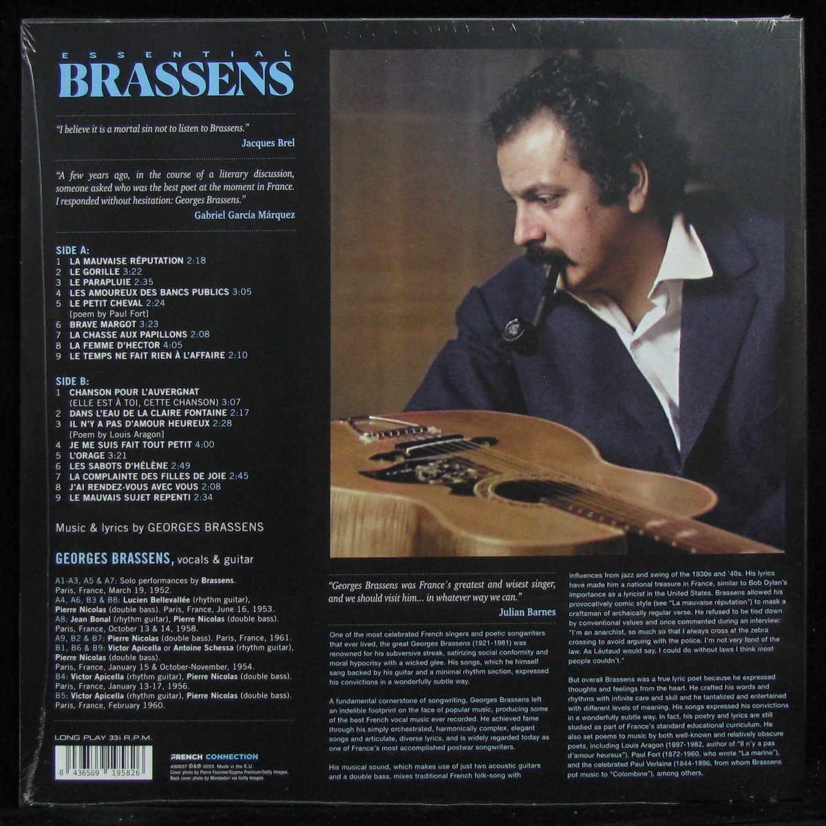 LP Georges Brassens — Essential Brassens фото 2