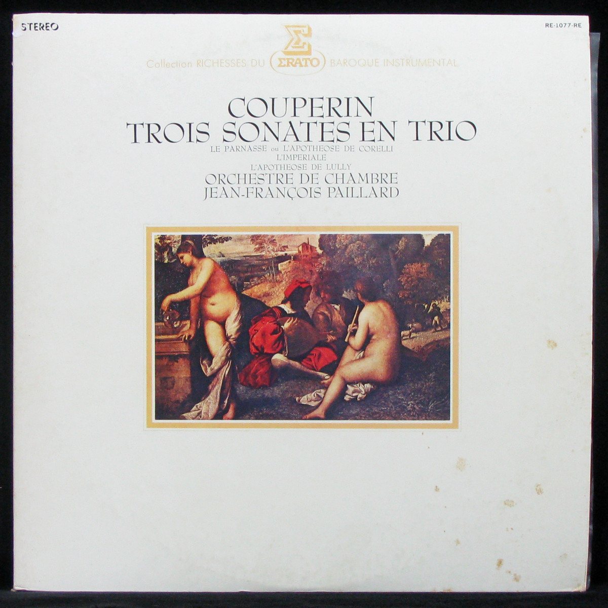 LP Jean-Francois Paillard — Couperin: Trois Sonates En Trio фото