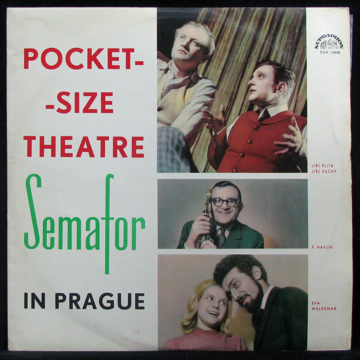 LP Ferdinand Havlik Orchestra — Pocket-Size Theatre Semafor In Prague (mono) фото