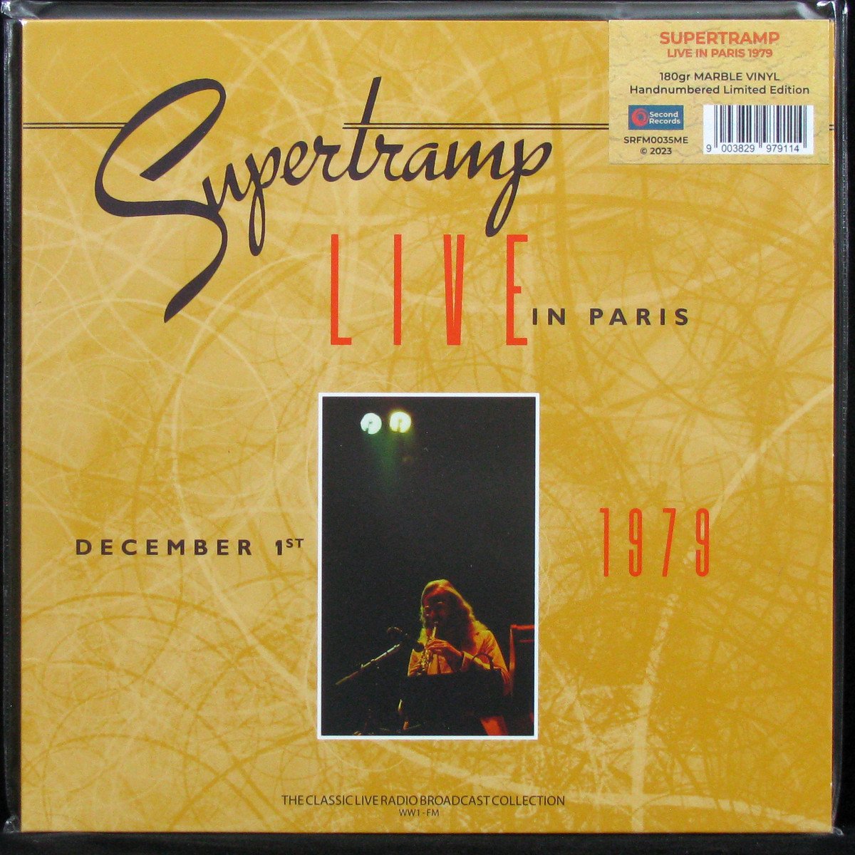 LP Supertramp — Live In Paris 1979 (2LP, coloured vinyl) фото