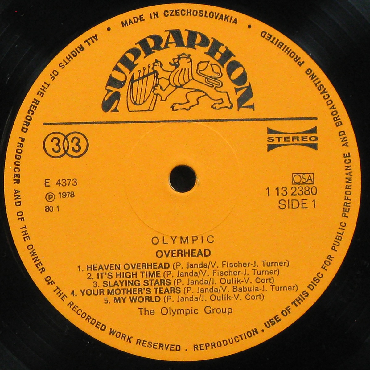 LP Olympic — Overhead фото 2