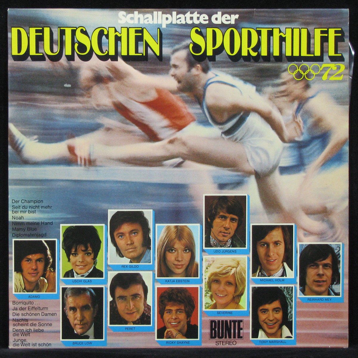 Schallplatte Der Deutschen Sporthilfe