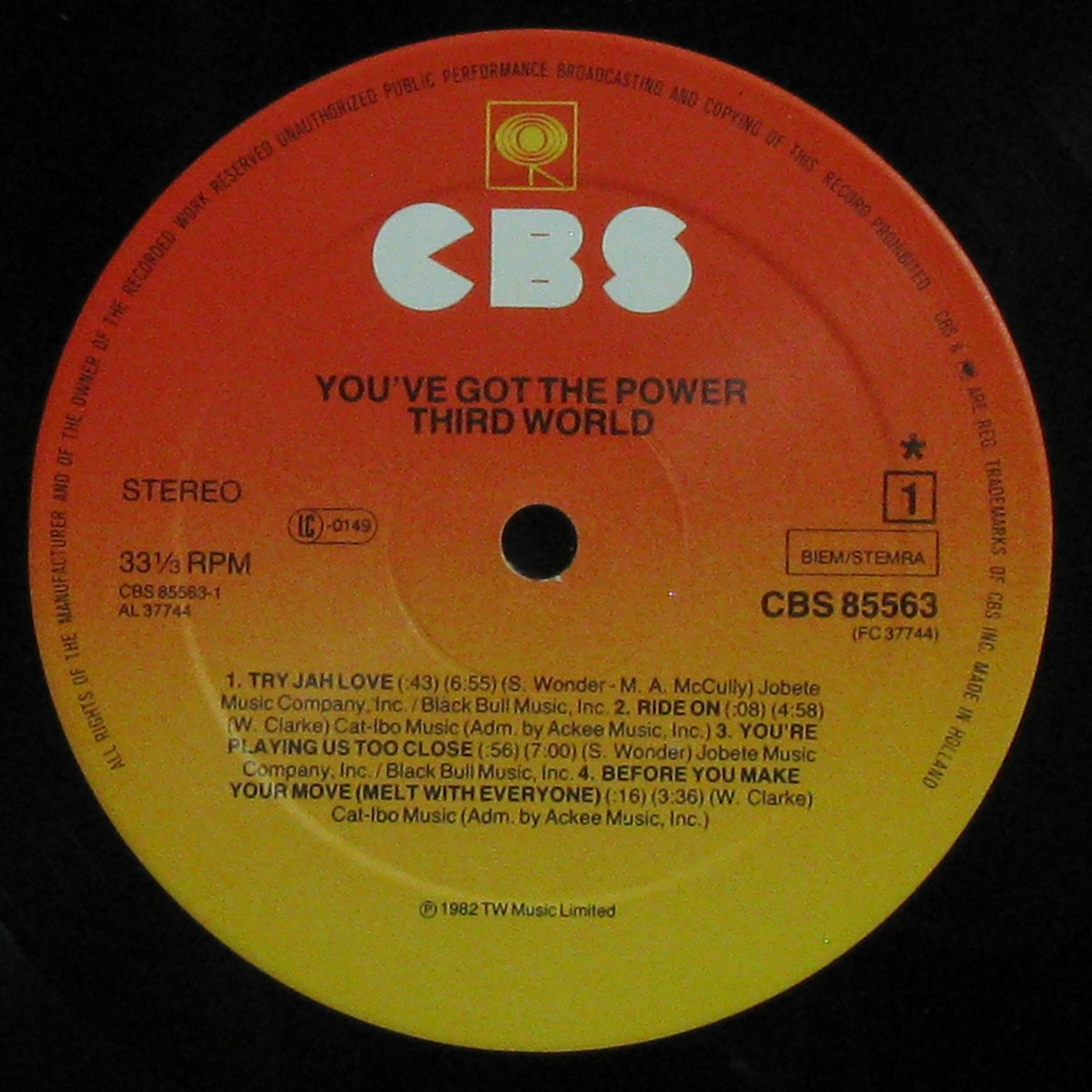 LP Third World — You've Got The Power фото 2