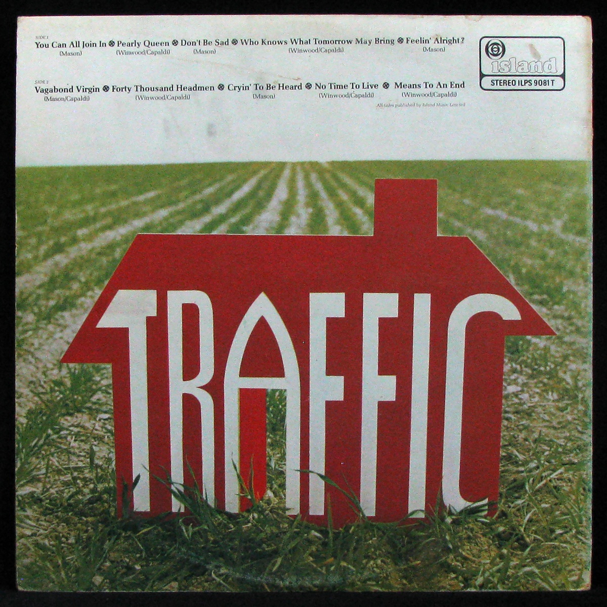 LP Traffic — Traffic (+ booklet) фото 2