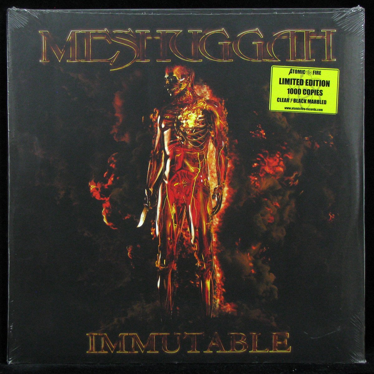 LP Meshuggah — Immutable (2LP, coloured vinyl, + poster) фото
