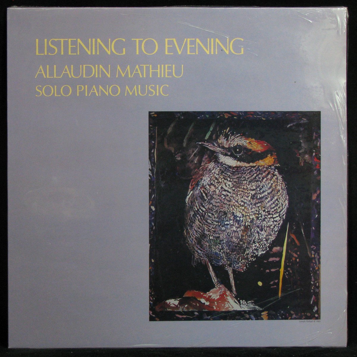 LP Allaudin Mathieu — Listening To Evening (sealed original) фото