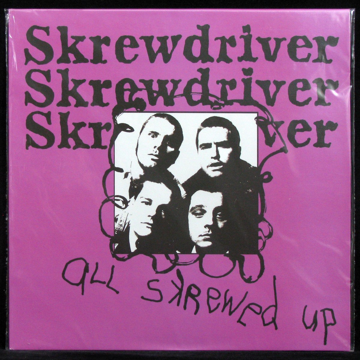 LP Skrewdriver — All Skrewed Up (coloured vinyl) фото