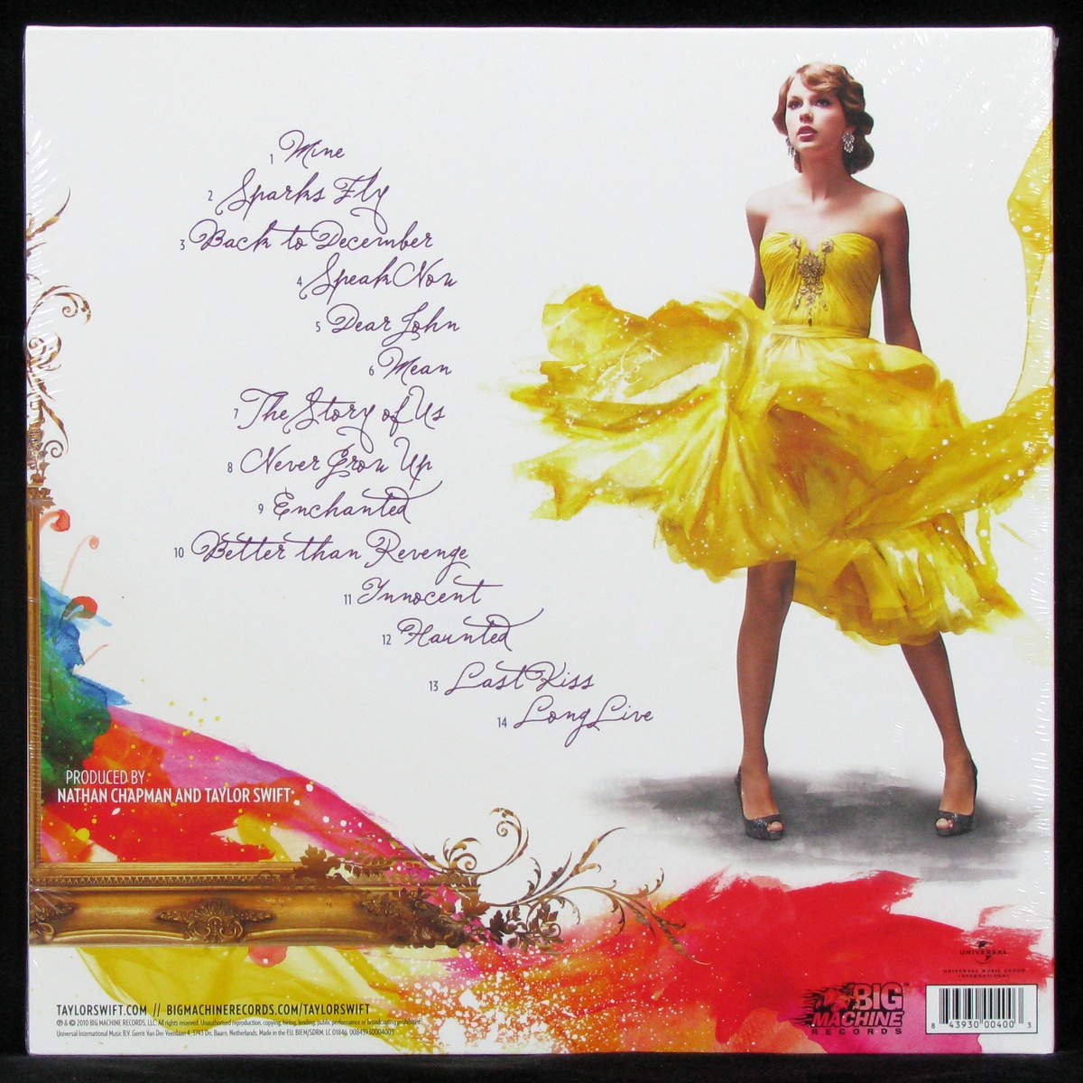 LP Taylor Swift — Speak Now (2LP) фото 2