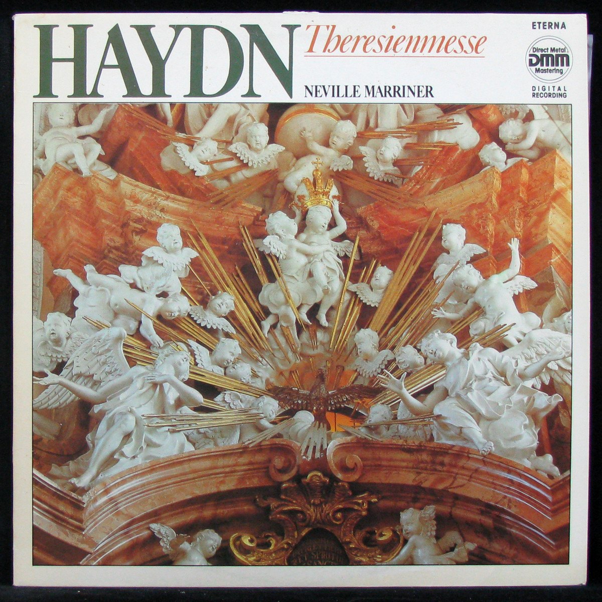 LP Neville Marriner — Haydn: Theresienmesse фото