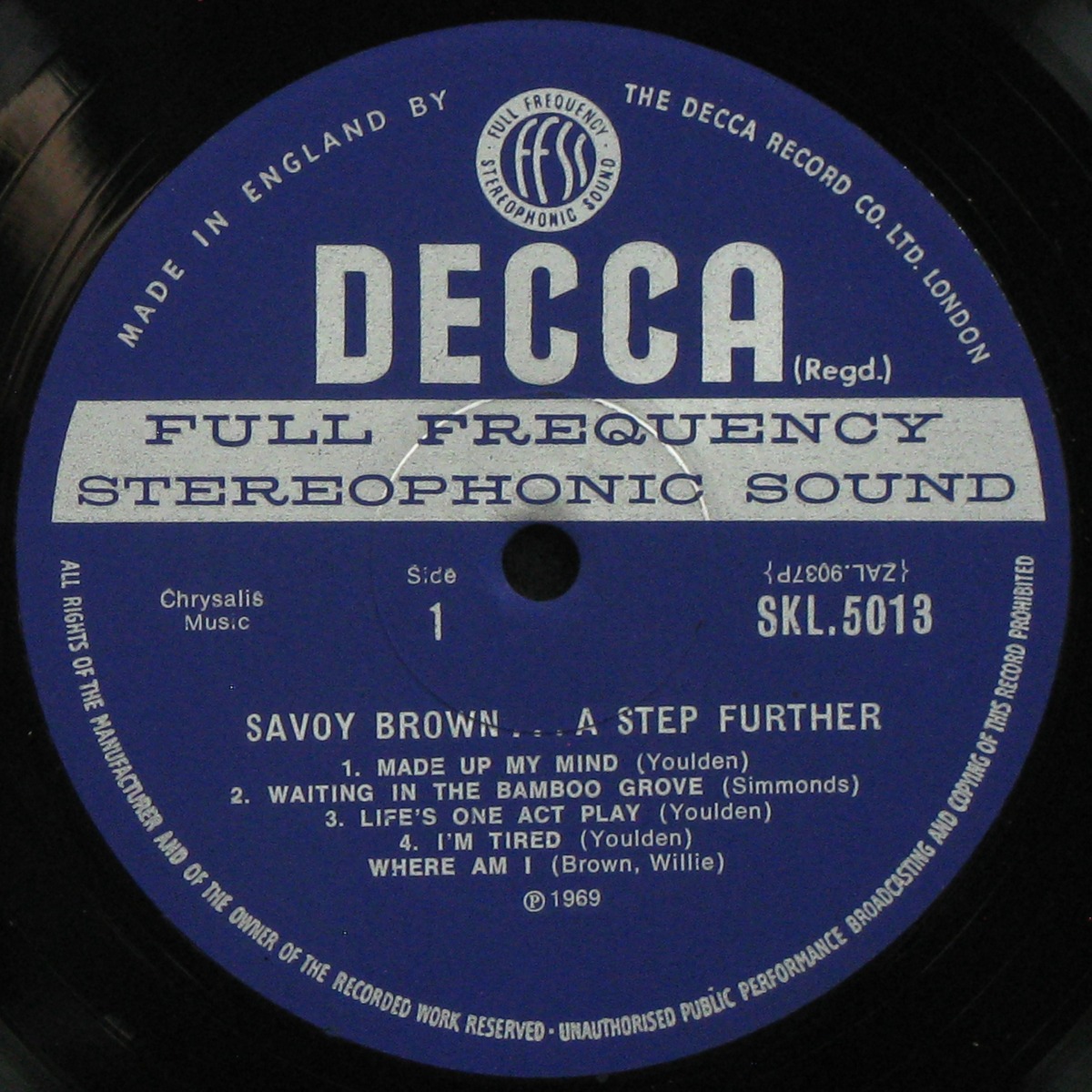 LP Savoy Brown — A Step Further фото 3