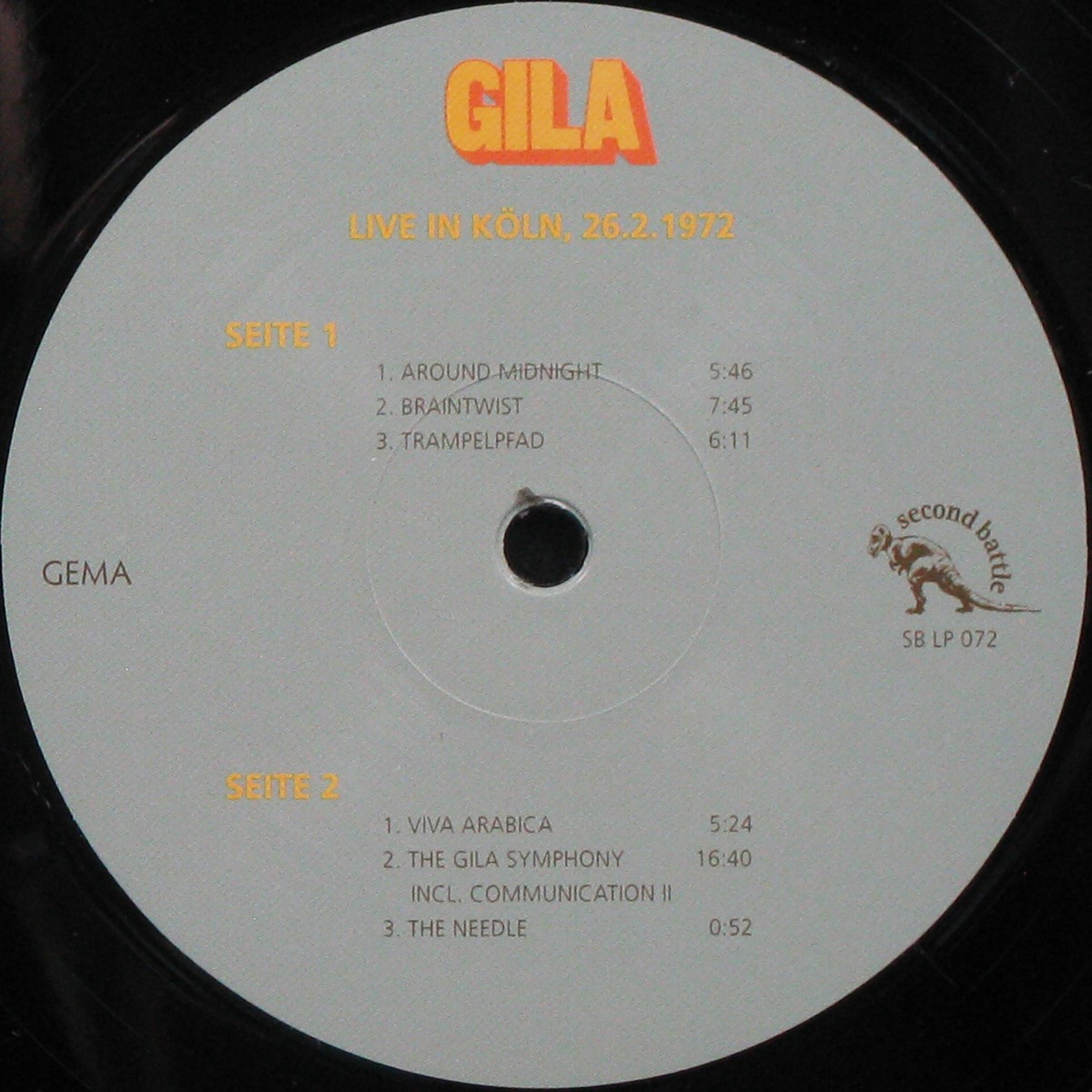 LP Gila — Free Electric Rock Session - Live In Koln фото 3