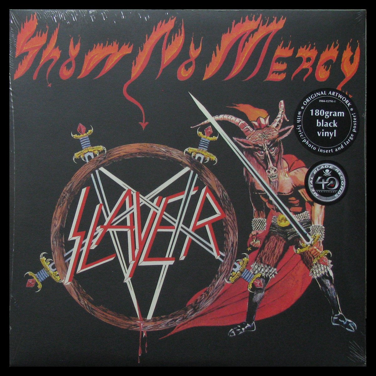 LP Slayer — Show No Mercy (+ poster) фото