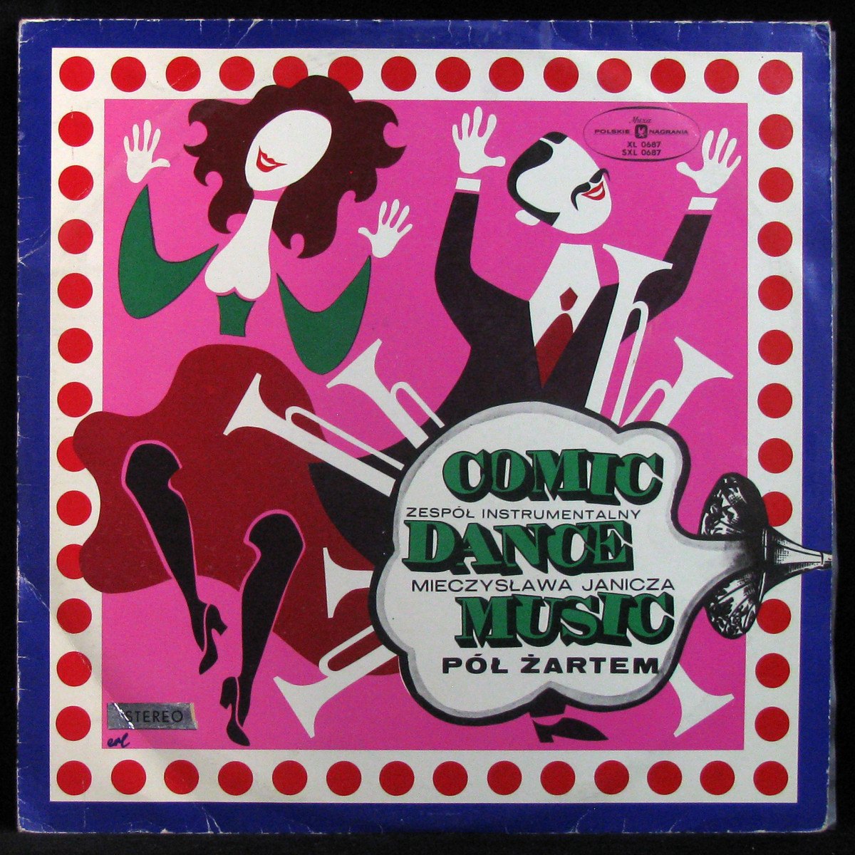 LP Zespol Instrumentalny Mieczyslawa Janicza — Comic Dance Music фото