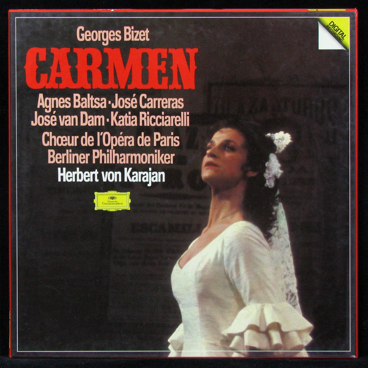 LP Herbert Von Karajan — Georges Bizet: Carmen (3LP Box) фото