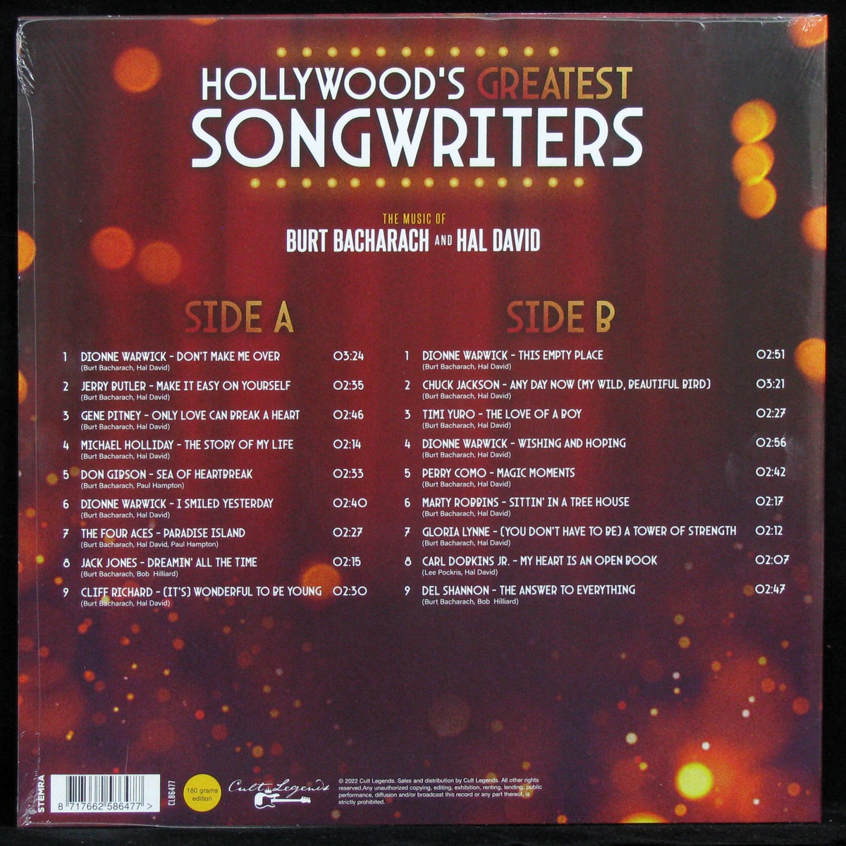 LP V/A — Hollywood’s Greatest Songwriters фото 2