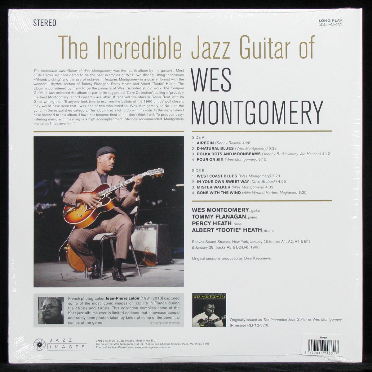 LP Wes Montgomery — Incredible Jazz Guitar Of Wes Montgomery фото 2